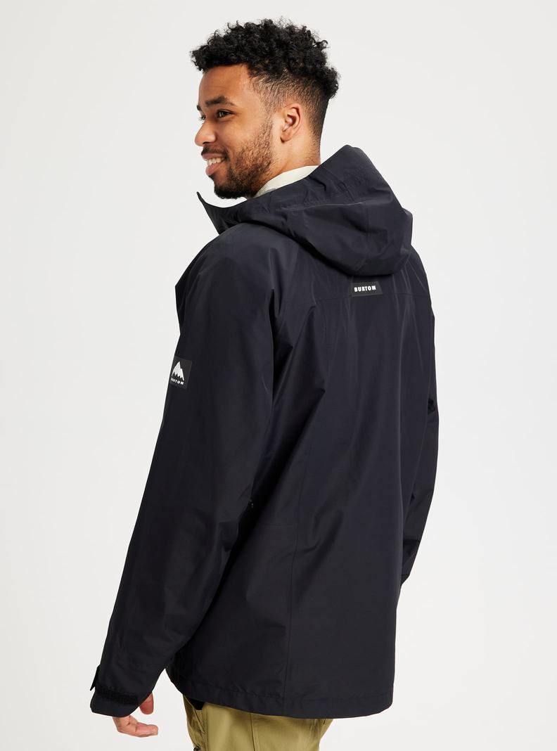 Burton Veridry GORE-TEX 2L Rain Snowboardjacke Herren Schwarz | 246-PEFQUD