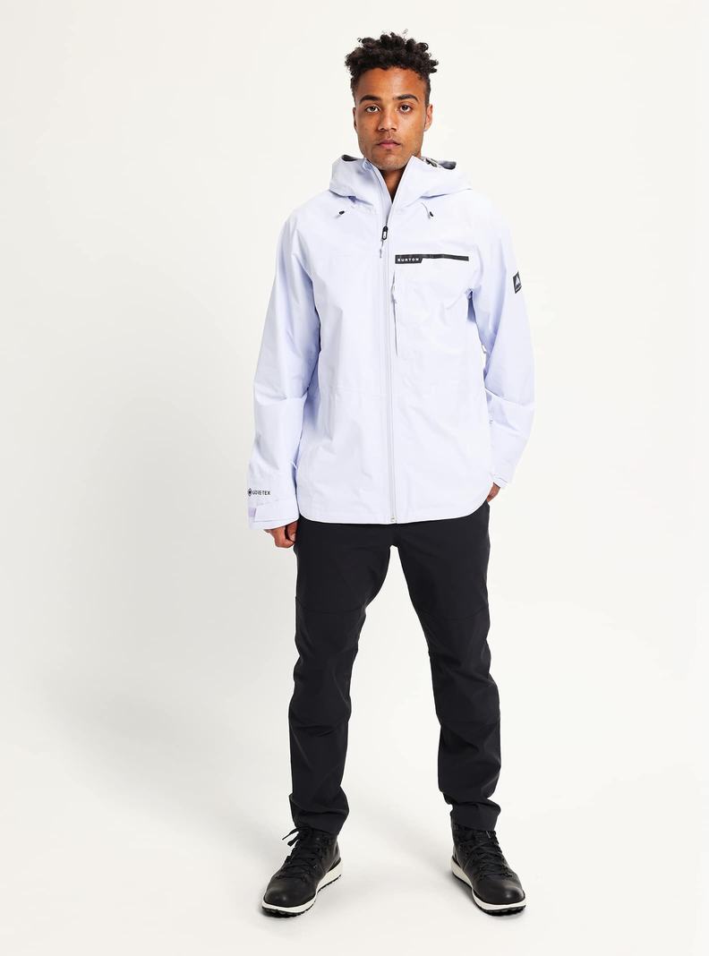 Burton Veridry GORE-TEX 2L Rain Snowboardjacke Herren Weiß | 953-SBNHPX