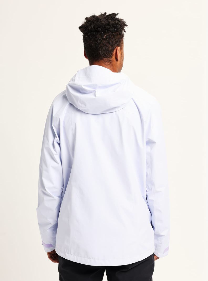 Burton Veridry GORE-TEX 2L Rain Snowboardjacke Herren Weiß | 953-SBNHPX