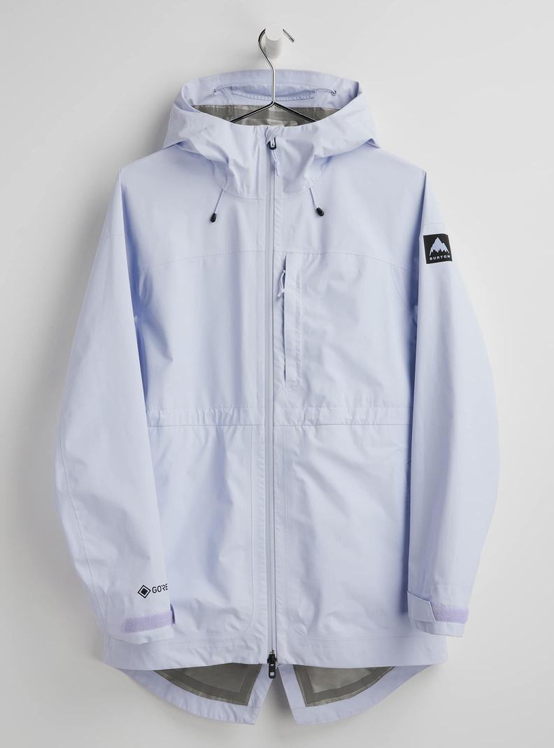 Burton Veridry GORE-TEX Rain Parka Snowboardjacke Damen Weiß | 320-ASGIWX