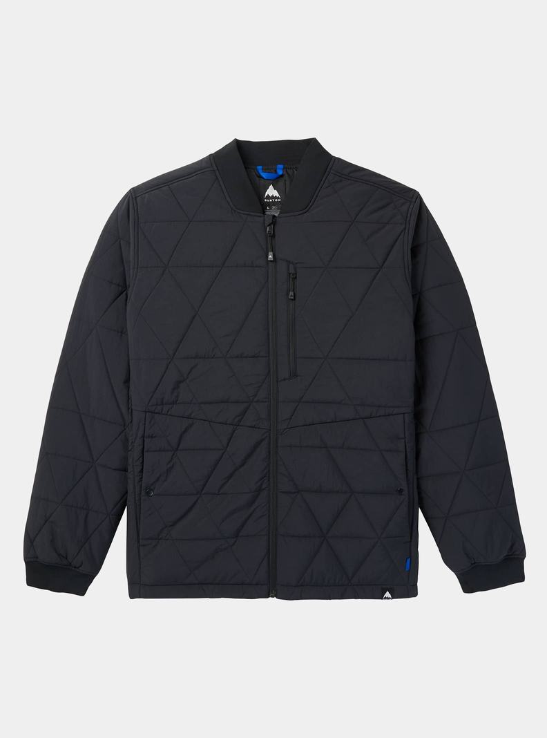 Burton Versatile Heat Insulated Snowboardjacke Herren Schwarz | 426-VIDTOZ