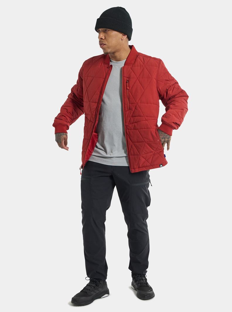 Burton Versatile Heat Insulated Snowboardjacke Herren Orange Rosa | 802-IPBWYG