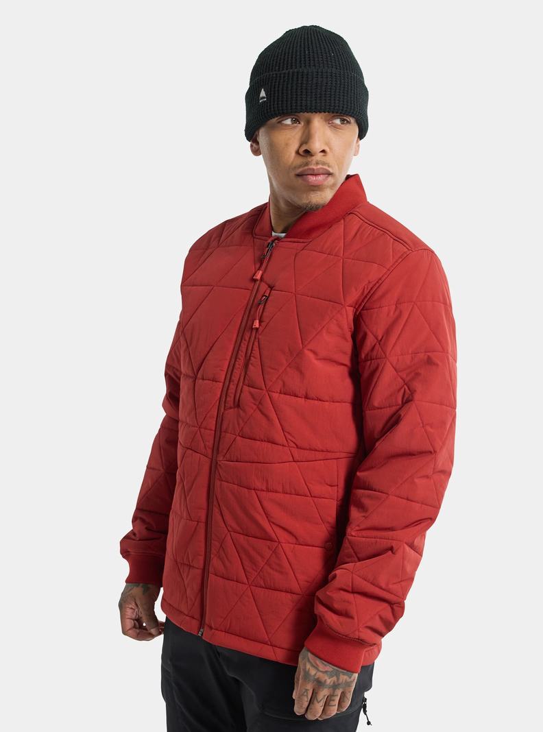 Burton Versatile Heat Insulated Snowboardjacke Herren Orange Rosa | 802-IPBWYG