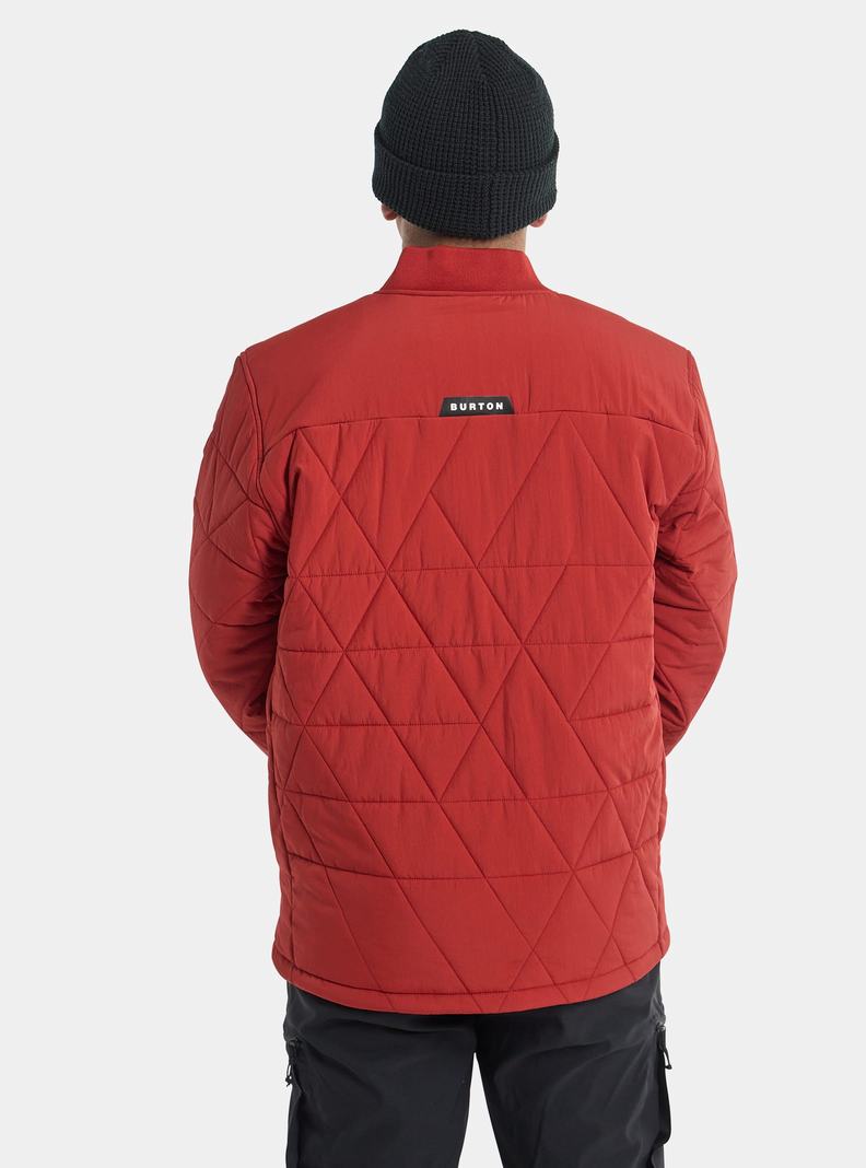 Burton Versatile Heat Insulated Snowboardjacke Herren Orange Rosa | 802-IPBWYG