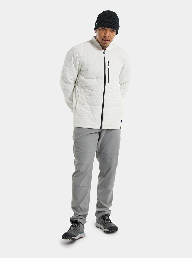 Burton Versatile Heat Insulated Snowboardjacke Herren Weiß | 825-IRWBXQ