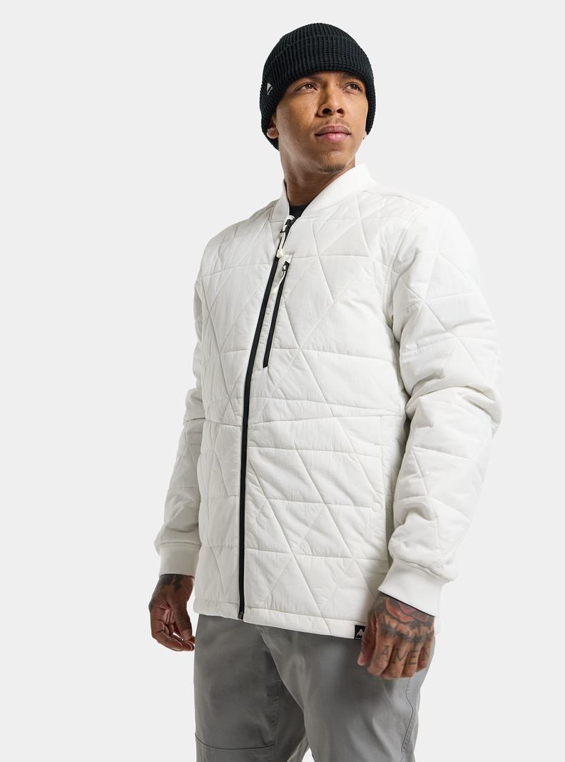 Burton Versatile Heat Insulated Snowboardjacke Herren Weiß | 825-IRWBXQ