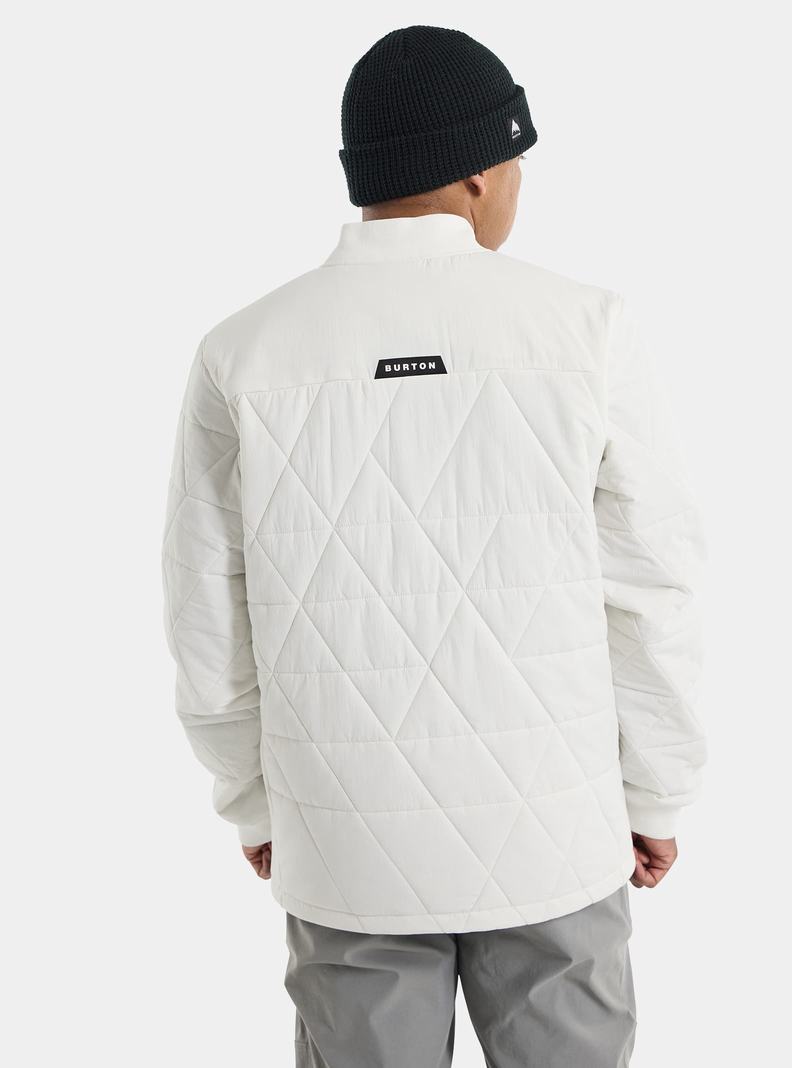 Burton Versatile Heat Insulated Snowboardjacke Herren Weiß | 825-IRWBXQ