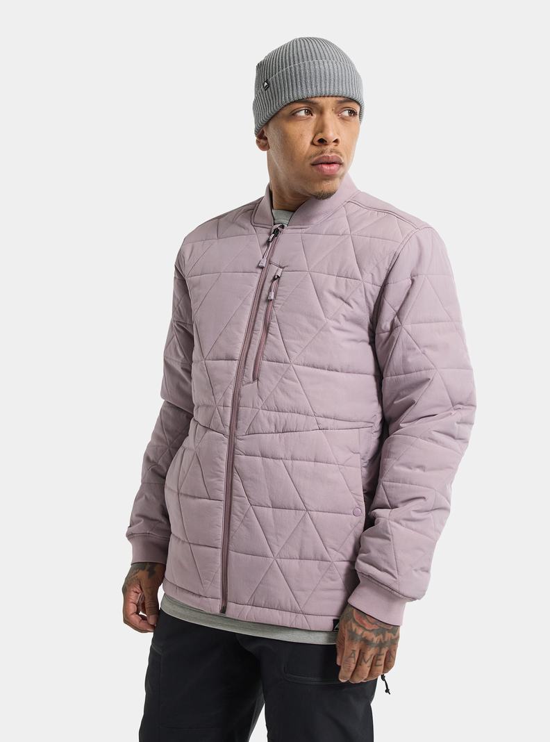 Burton Versatile Heat Insulated Snowboardjacke Herren Lavendel | 859-OATNQI