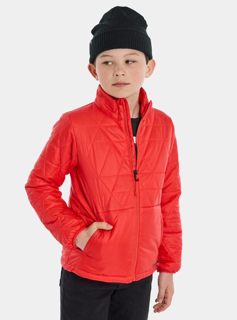 Burton Versatile Heat Insulated Snowboardjacke Kinder Rosa | 956-TGOANK