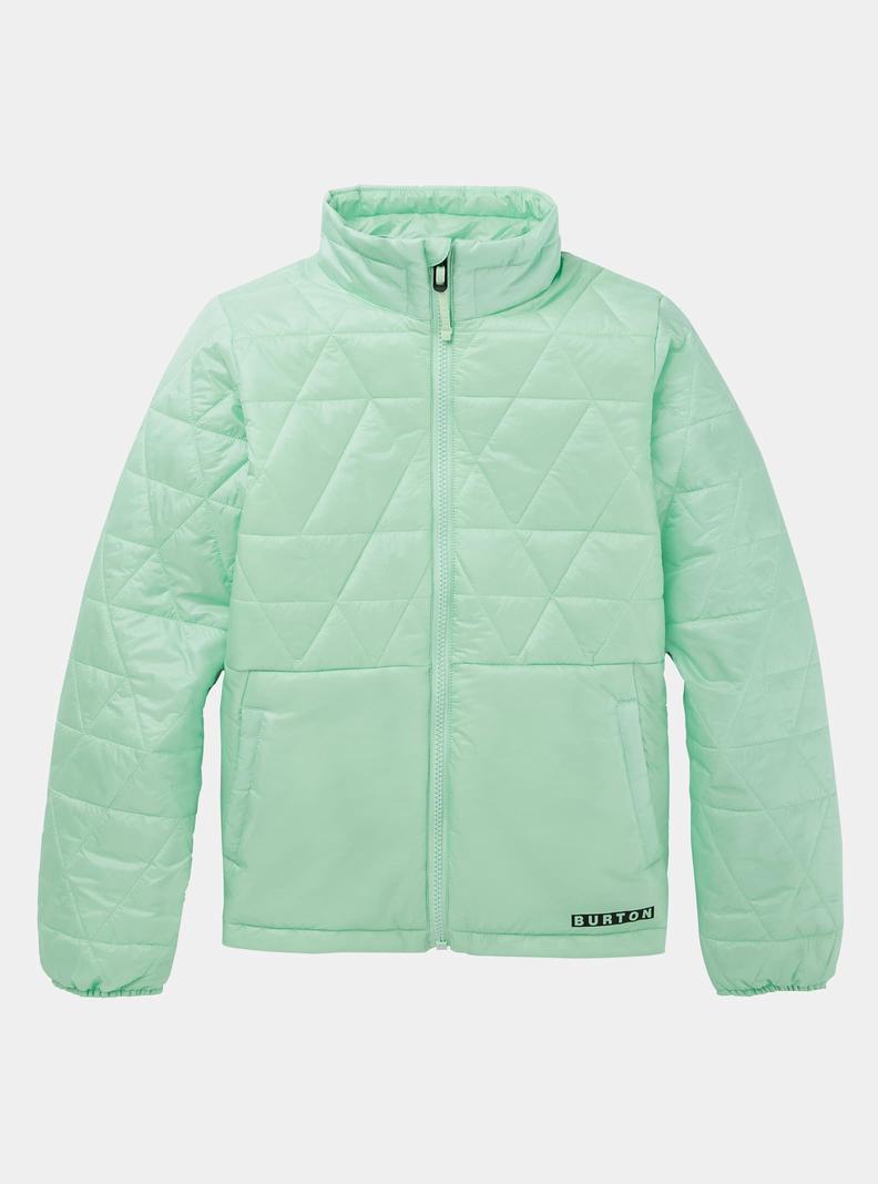 Burton Versatile Heat Insulated Snowboardjacke Kinder Grün | 965-KBXUPR