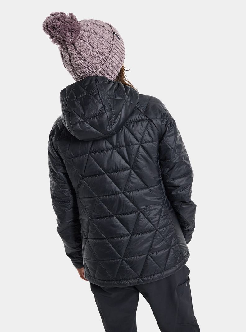 Burton Versatile Heat Mit Kapuze Synthetik Insulated Snowboardjacke Damen Schwarz | 781-MJCOZY