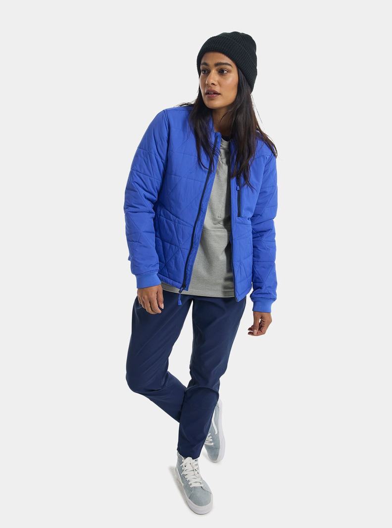 Burton Versatile Heat Snowboardjacke Damen Blau | 024-HKPEVN