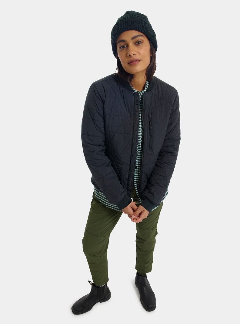 Burton Versatile Heat Snowboardjacke Damen Schwarz | 317-CMTYNR