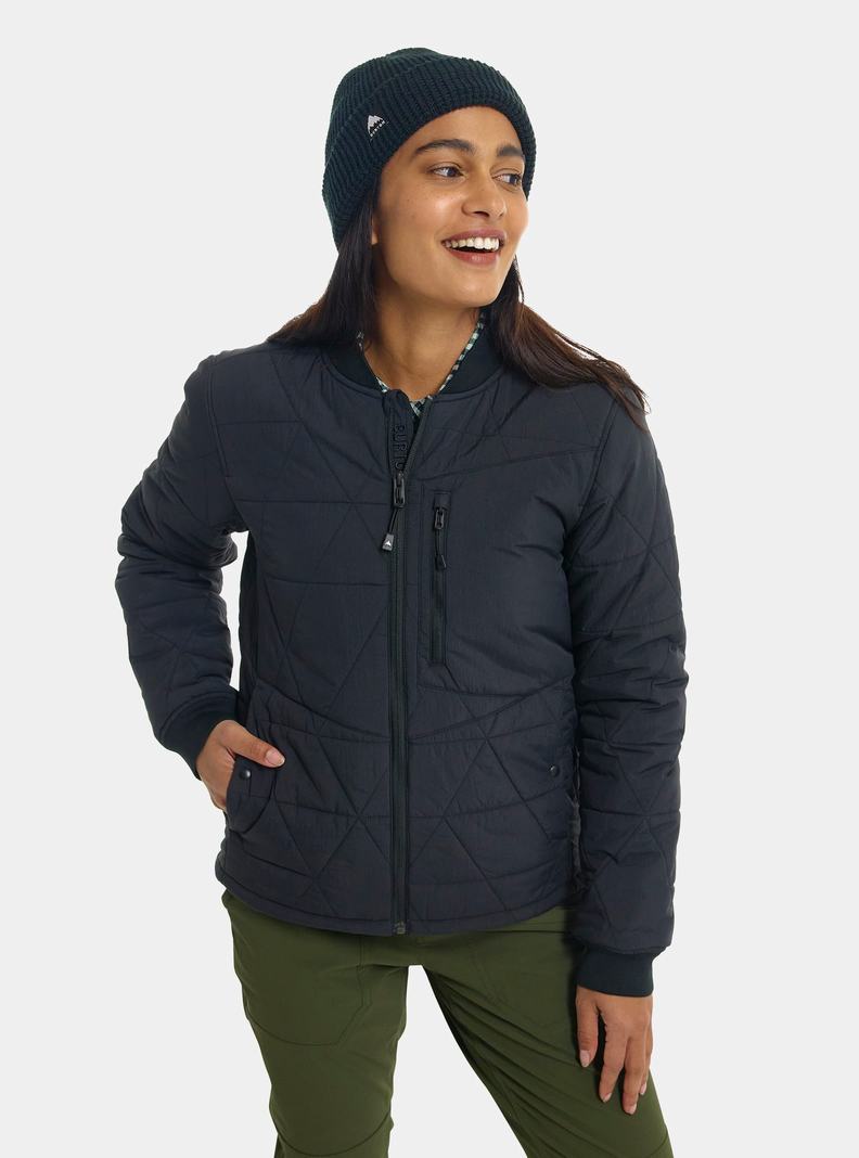 Burton Versatile Heat Snowboardjacke Damen Schwarz | 317-CMTYNR