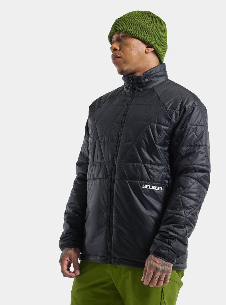 Burton Versatile Heat Synthetik Insulated Snowboardjacke Herren Schwarz | 389-ZJIGXL
