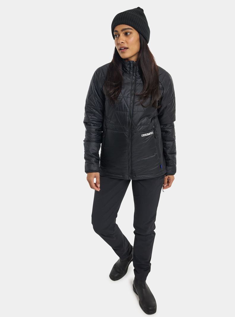 Burton Versatile Heat Synthetik Snowboardjacke Damen Schwarz | 629-LSZJRO