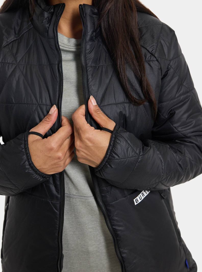 Burton Versatile Heat Synthetik Snowboardjacke Damen Schwarz | 629-LSZJRO
