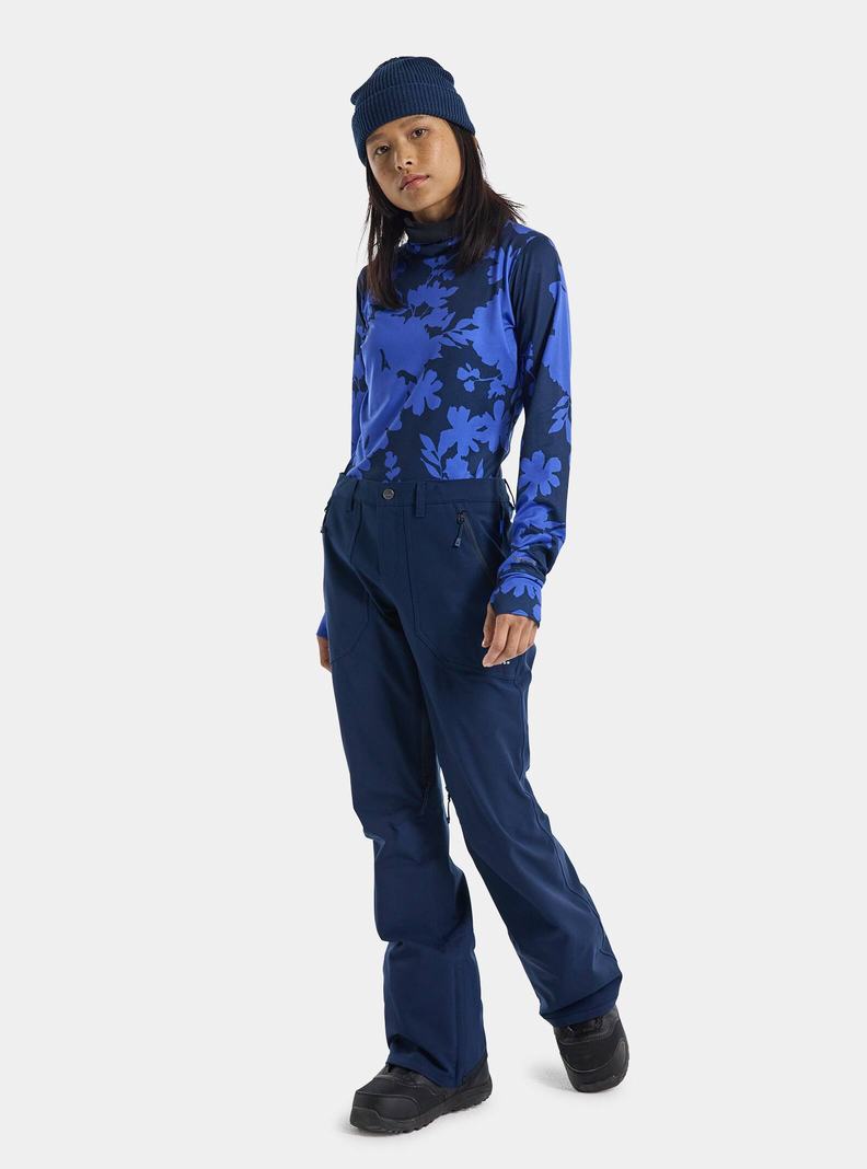 Burton Vida 2L Snowboardhose Damen Blau | 176-MNLPTH