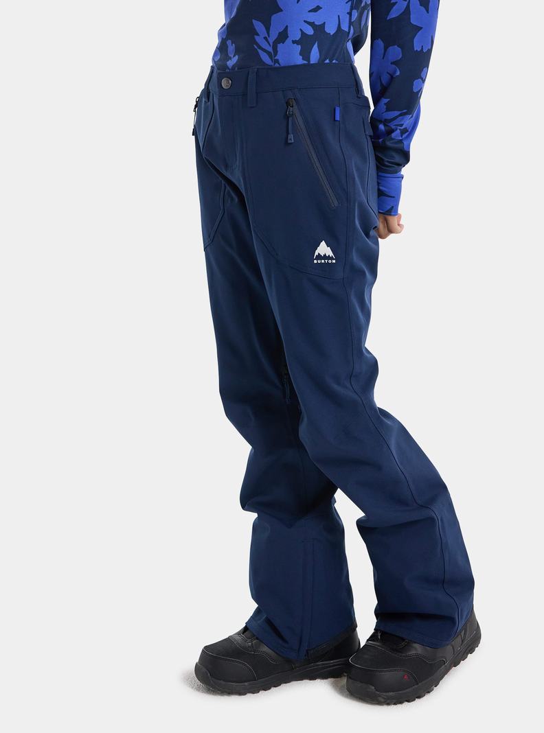 Burton Vida 2L Snowboardhose Damen Blau | 176-MNLPTH