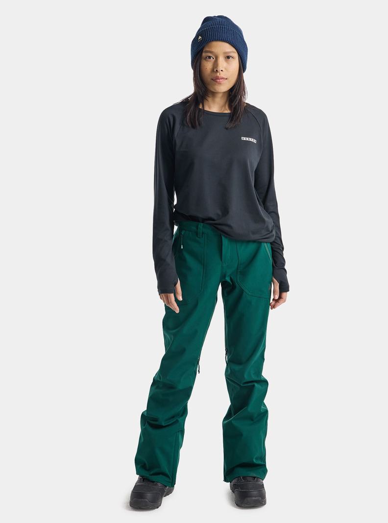 Burton Vida 2L Snowboardhose Damen Braun | 841-DBULOQ