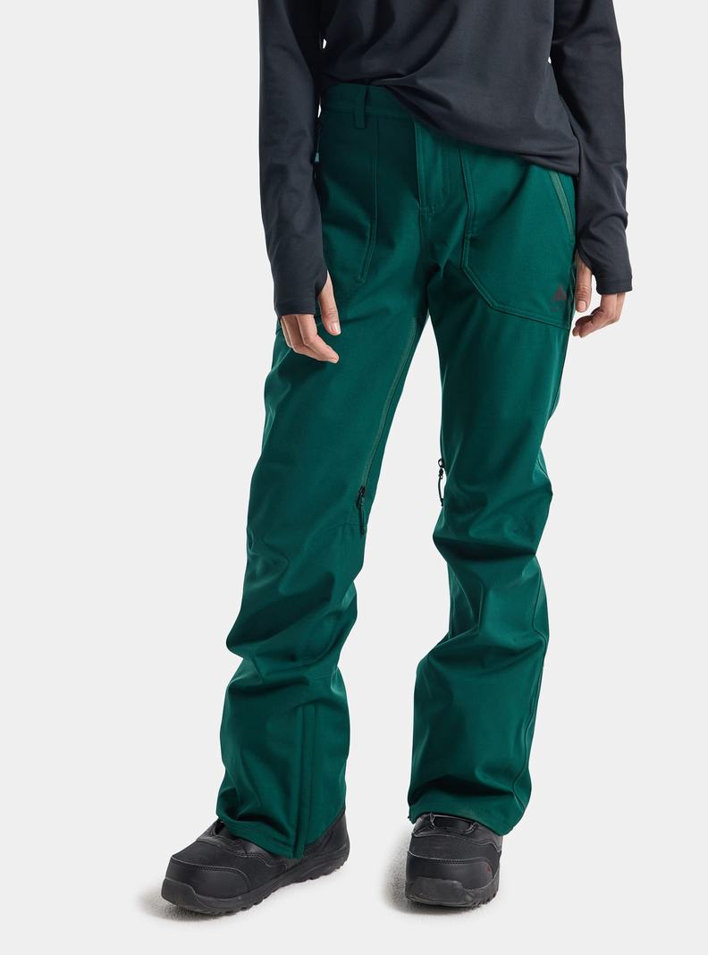 Burton Vida 2L Snowboardhose Damen Braun | 841-DBULOQ