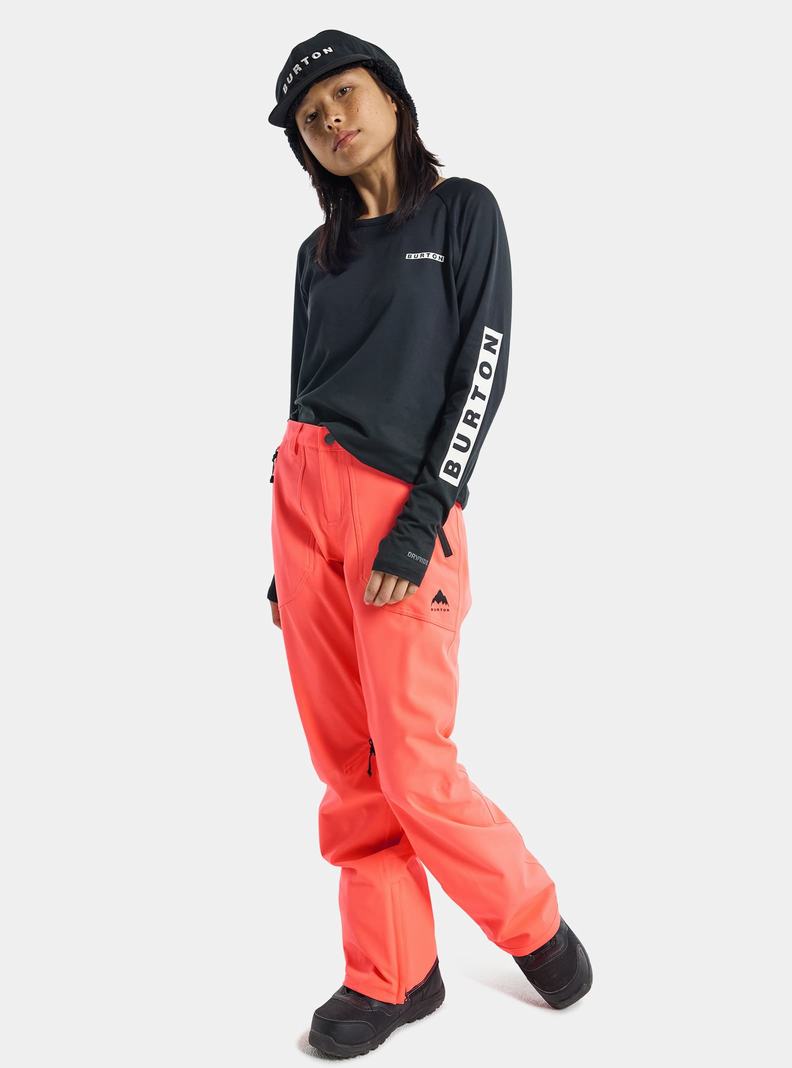 Burton Vida 2L Snowboardhose Damen Orange | 674-XACWTK