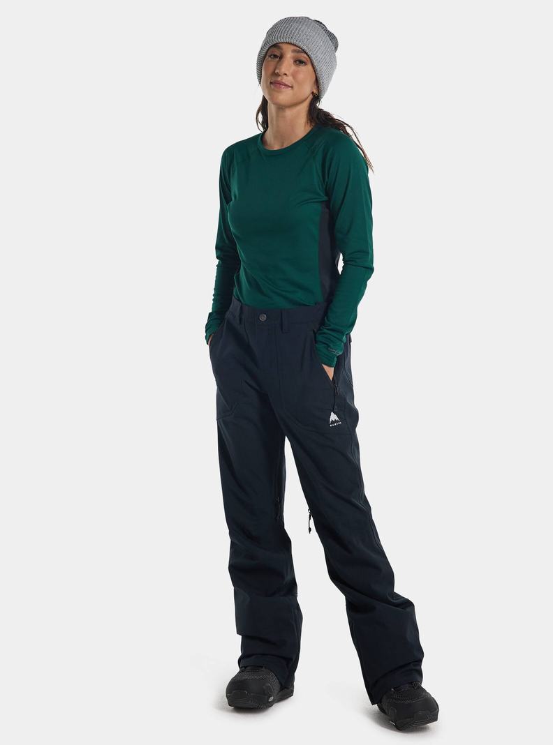 Burton Vida 2L Snowboardhose Damen Schwarz | 785-MSGRYK