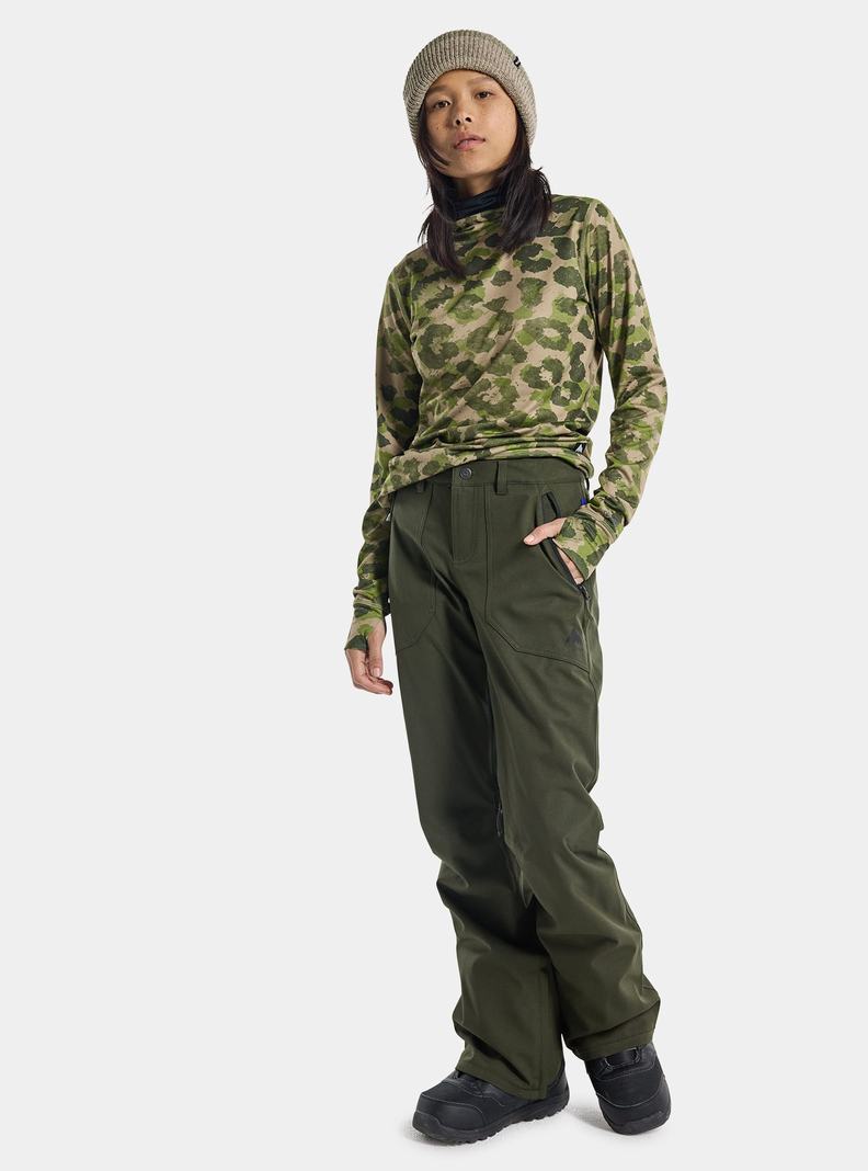 Burton Vida 2L Snowboardhose Damen Tiefesgrün | 428-NWEJRP