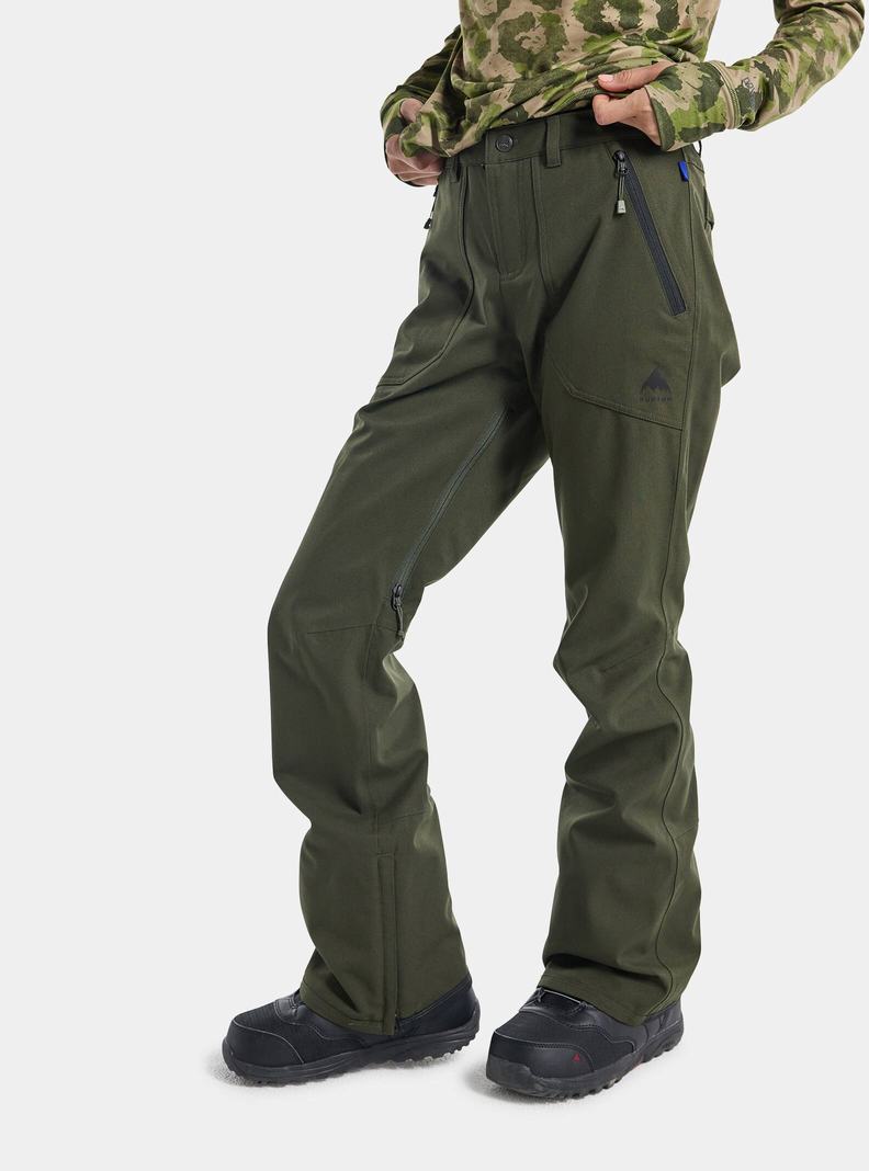 Burton Vida 2L Snowboardhose Damen Tiefesgrün | 428-NWEJRP