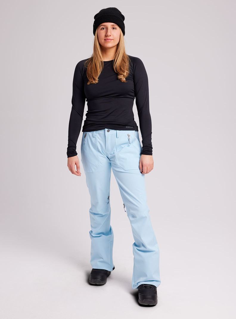 Burton Vida Snowboardhose Damen Blau | 891-IZQUGX