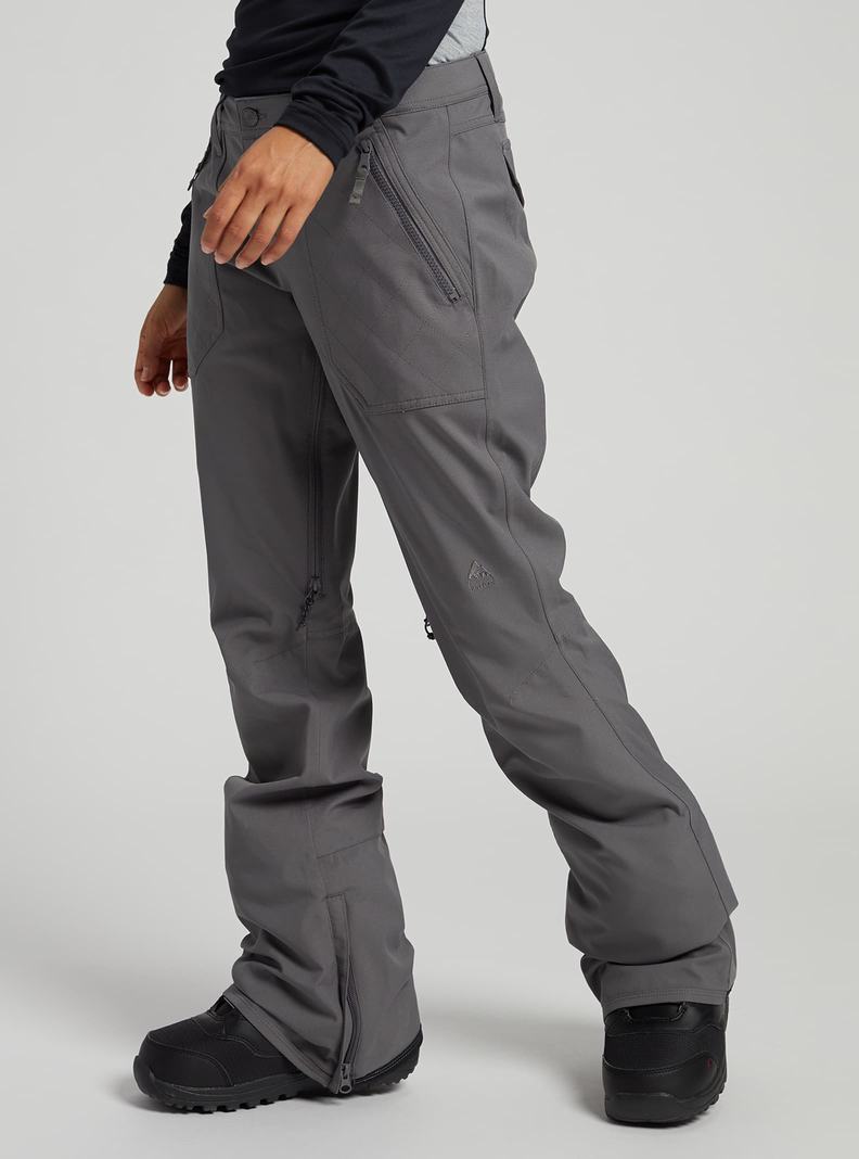Burton Vida Snowboardhose Damen Grau | 218-FKRYZT