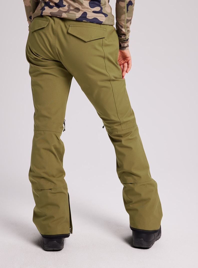 Burton Vida Snowboardhose Damen Olivgrün | 324-CSZYEJ