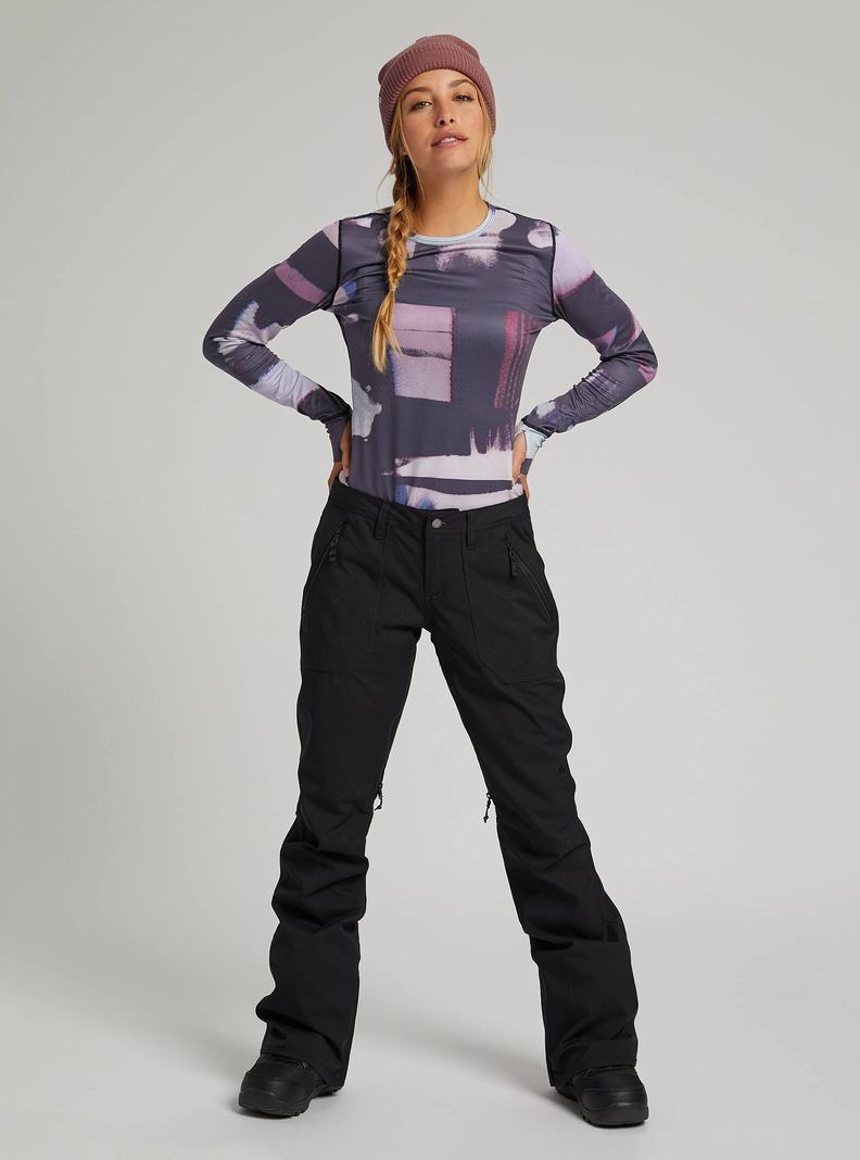 Burton Vida Snowboardhose Damen Schwarz | 635-ZEHLYM