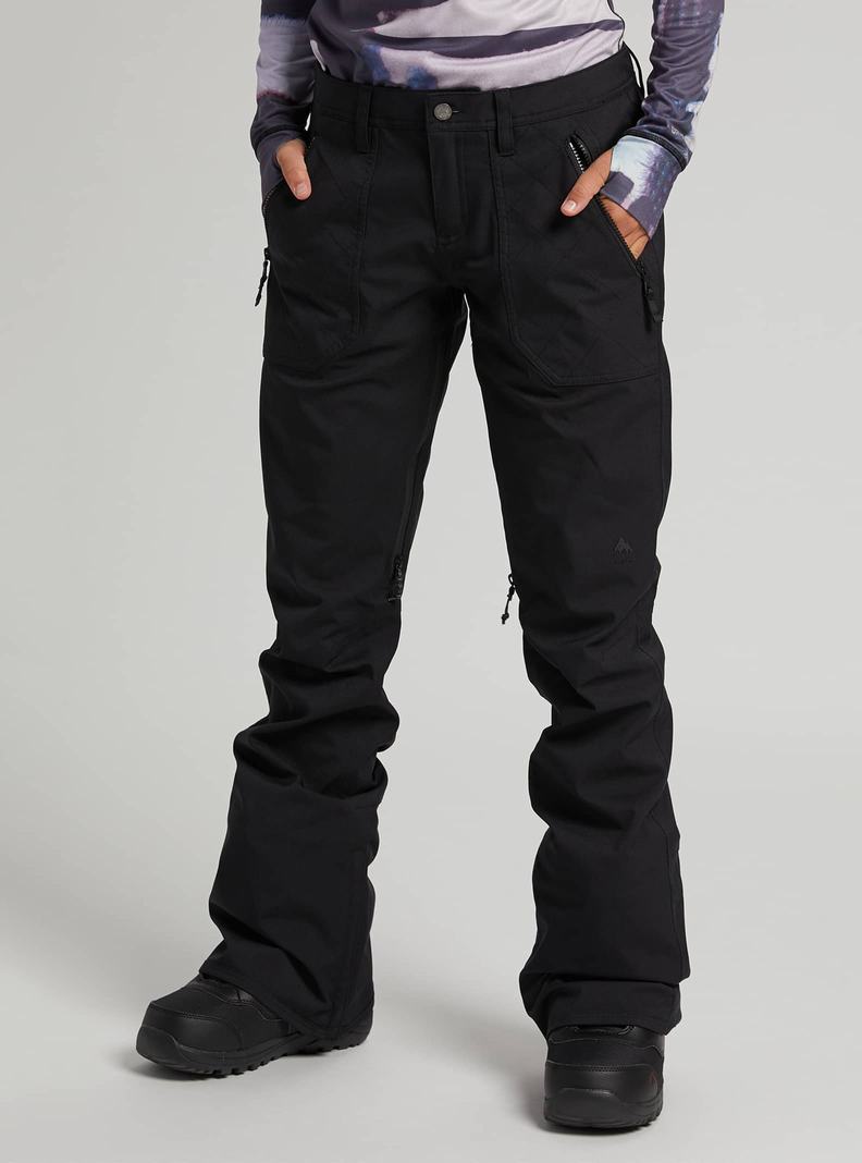 Burton Vida Snowboardhose Damen Schwarz | 635-ZEHLYM
