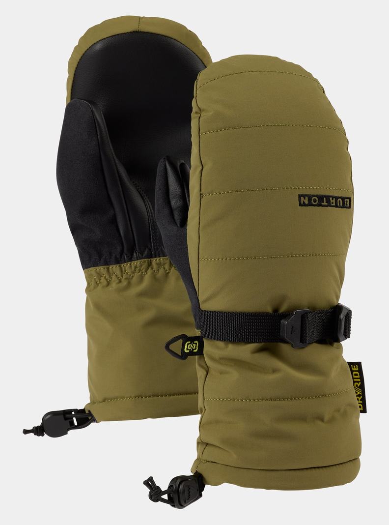 Burton Warmest Fäustlinge Kinder Olivgrün | 179-RIOEAD