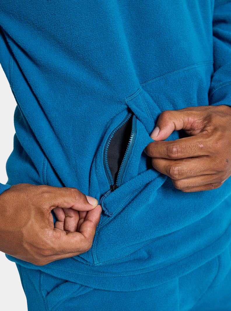 Burton Westmate Pullover Hoodie Damen Blau | 750-TOFXUA