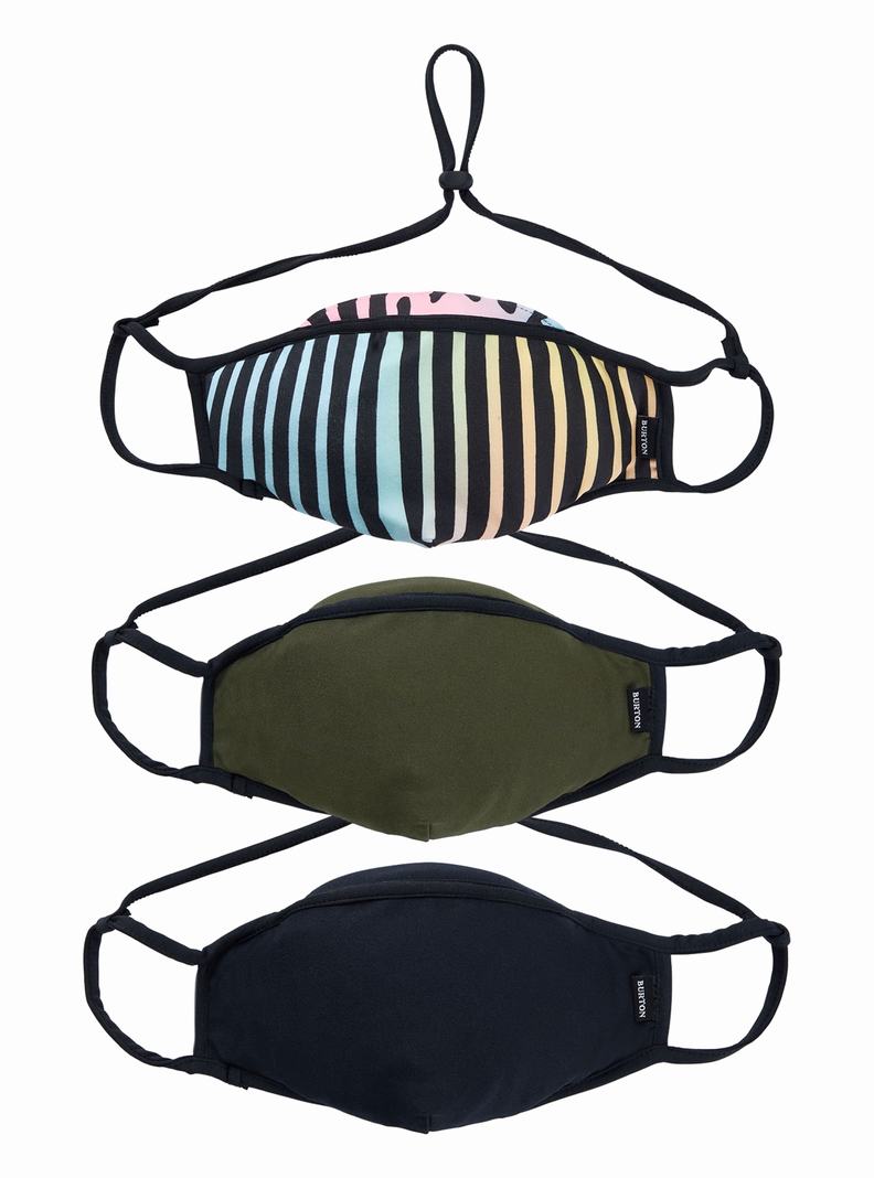 Burton Wicking 3-Pack Skimasken Herren Mehrfarbig Olivgrün | 426-NHSAFD