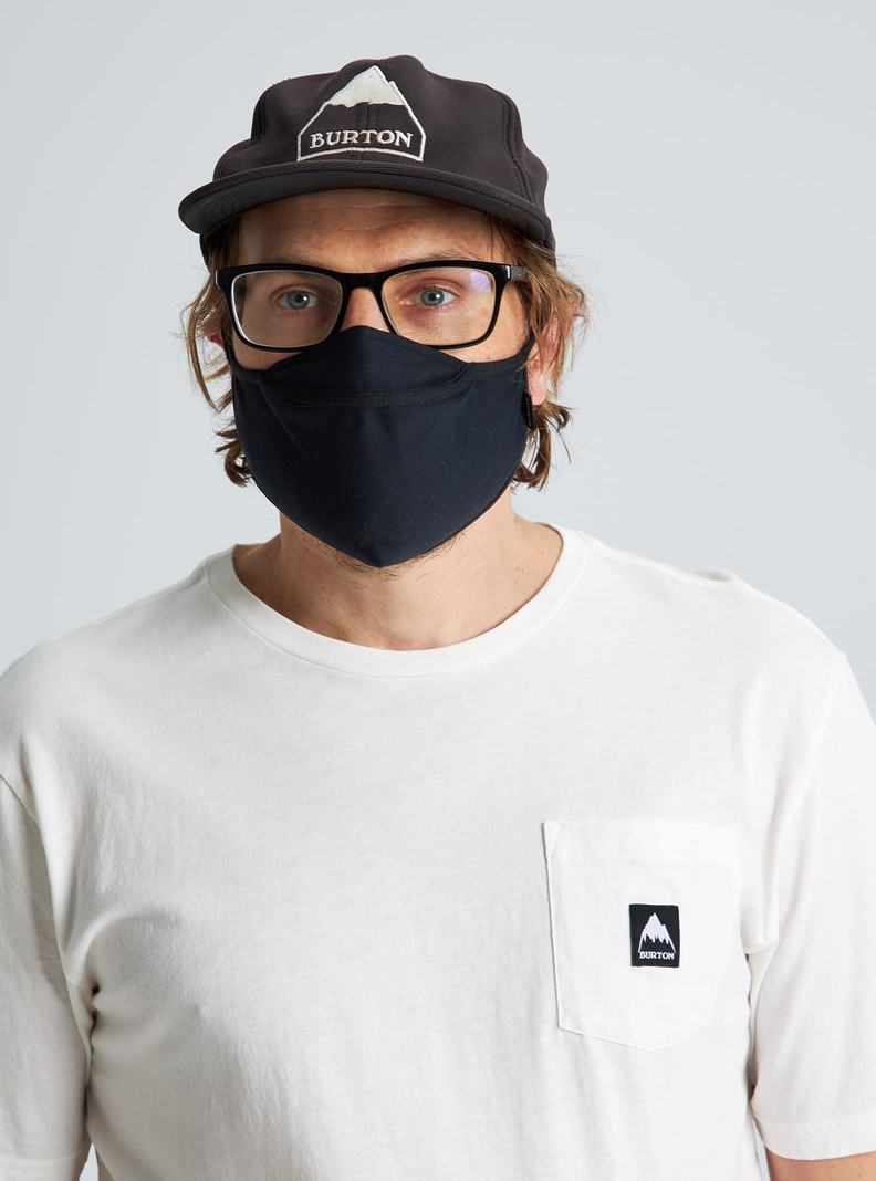 Burton Wicking Skimasken Herren Schwarz | 497-CZAXGR