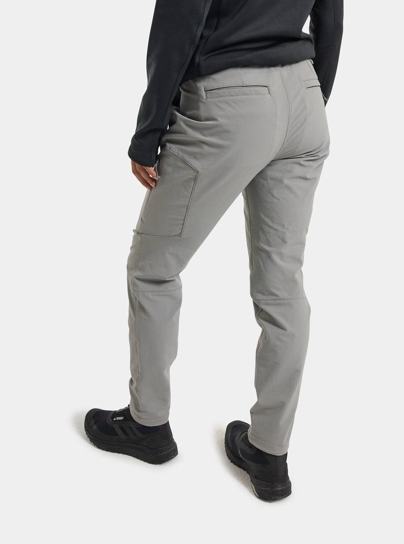 Burton Winter Shelter Brushed Hose Damen Grau | 426-TJEWFZ