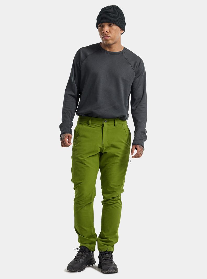 Burton Winter Shelter Brushed Hose Herren Grün | 206-INLORA