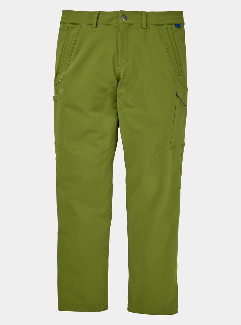 Burton Winter Shelter Brushed Hose Herren Grün | 206-INLORA