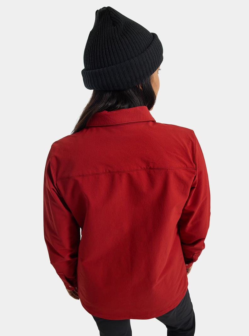 Burton Winter Shelter Three-In-One Top Hemd Damen Rot | 365-XPZRHA