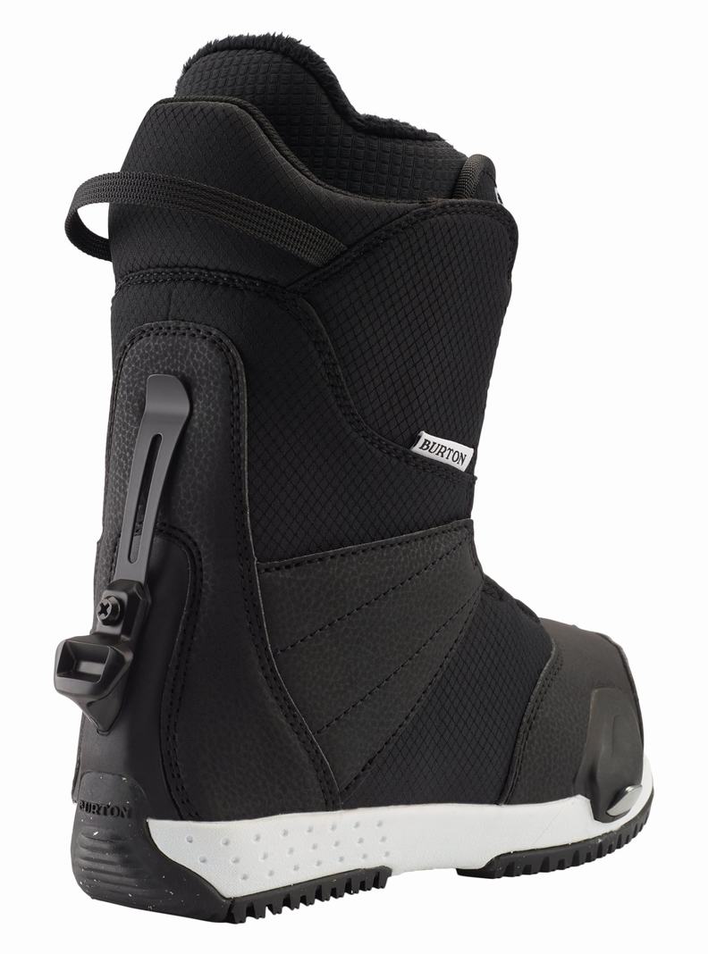 Burton Zipline Step On® Snowboardboots Kinder Schwarz | 294-TMJXKD