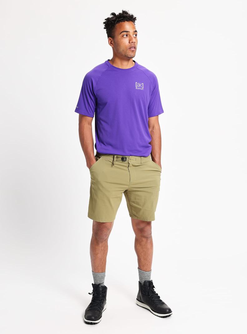 Burton [ak] Airpin Kurze Hose Herren Olivgrün | 251-SMRLYC