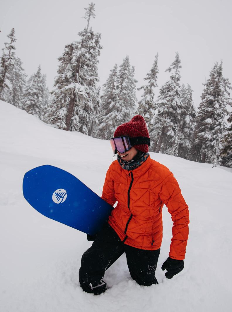 Burton [ak] Baker Down Snowboardjacke Damen Orange | 245-EOCVPS
