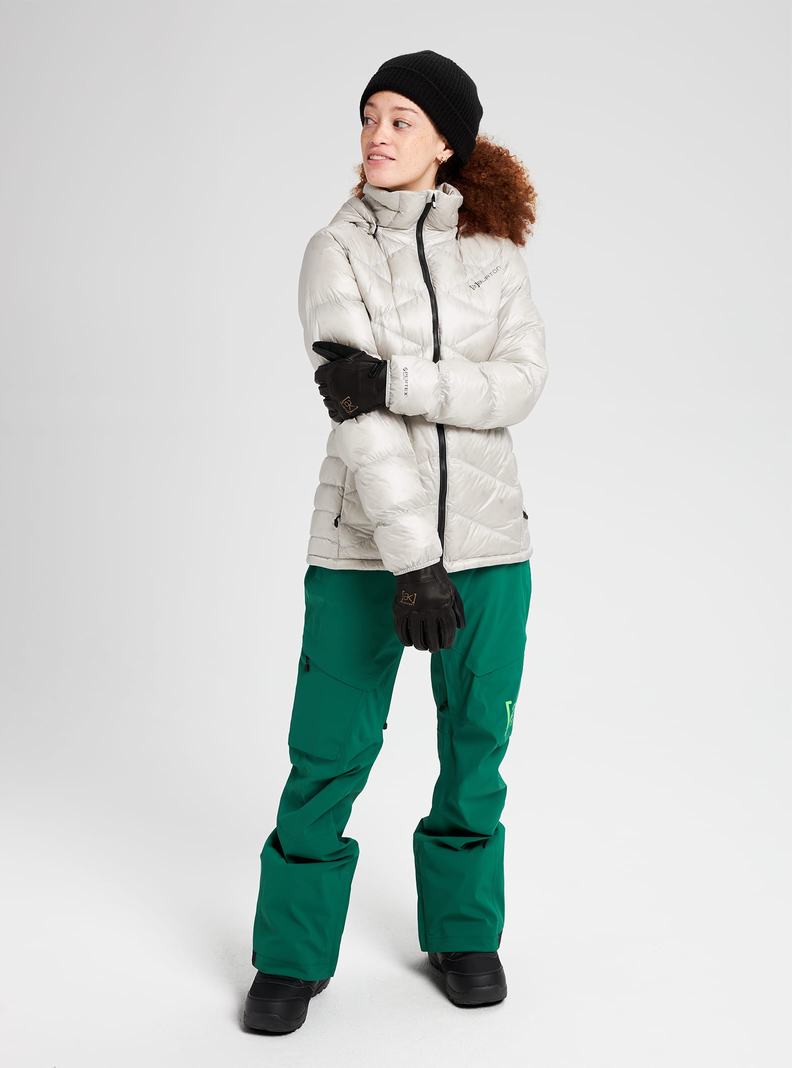 Burton [ak] Baker Down Snowboardjacke Damen Grau | 402-KDBIFS
