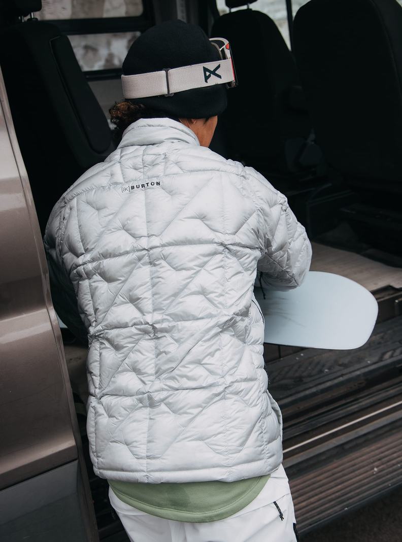 Burton [ak] Baker Down Snowboardjacke Herren Grau | 489-SAMRDC