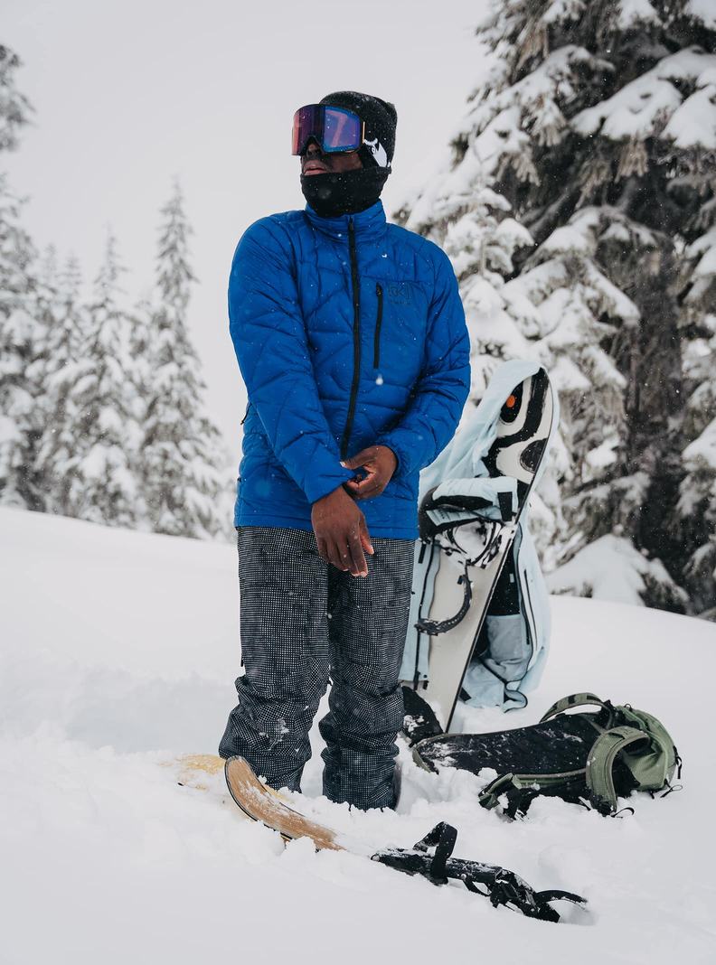 Burton [ak] Baker Down Snowboardjacke Herren Blau | 549-KMRTPF
