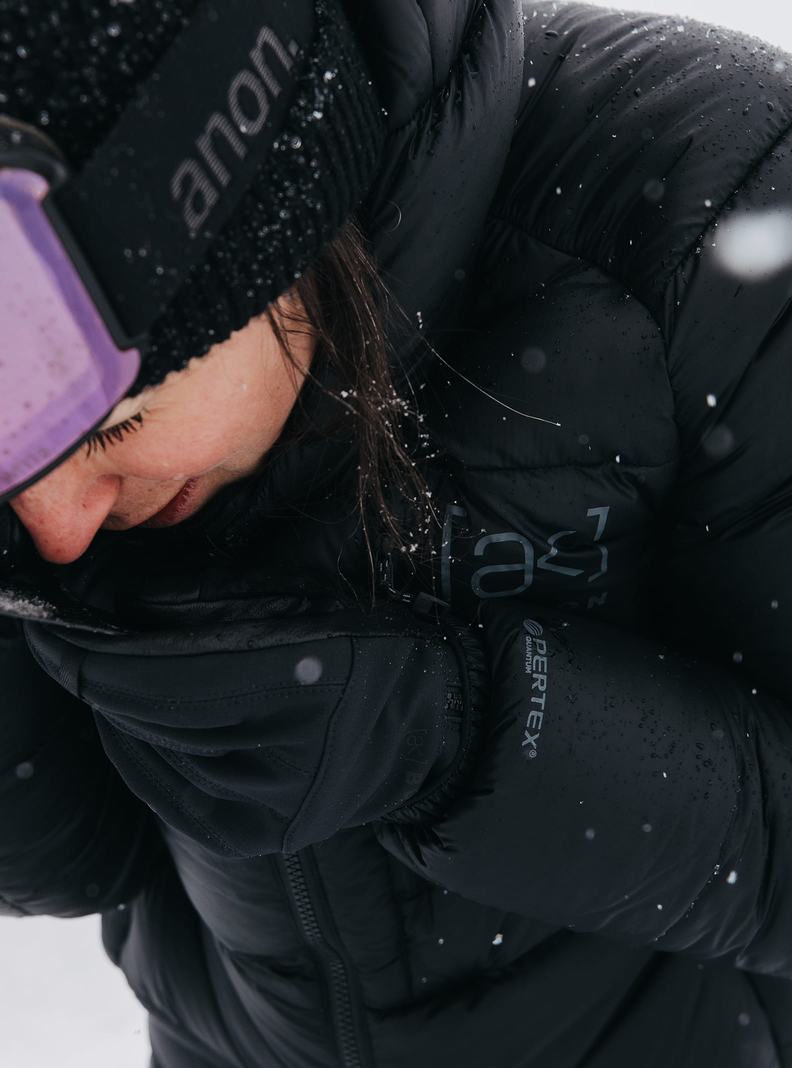 Burton [ak] Baker Expedition Down Snowboardjacke Damen Schwarz | 954-HUQLET