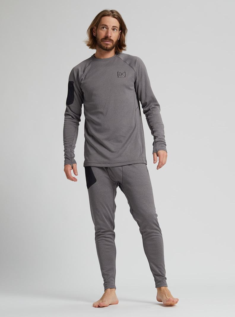 Burton [ak] Baker Power Wolle™ Funktionswäsche Herren Tiefesgrau | 236-GZYQUF